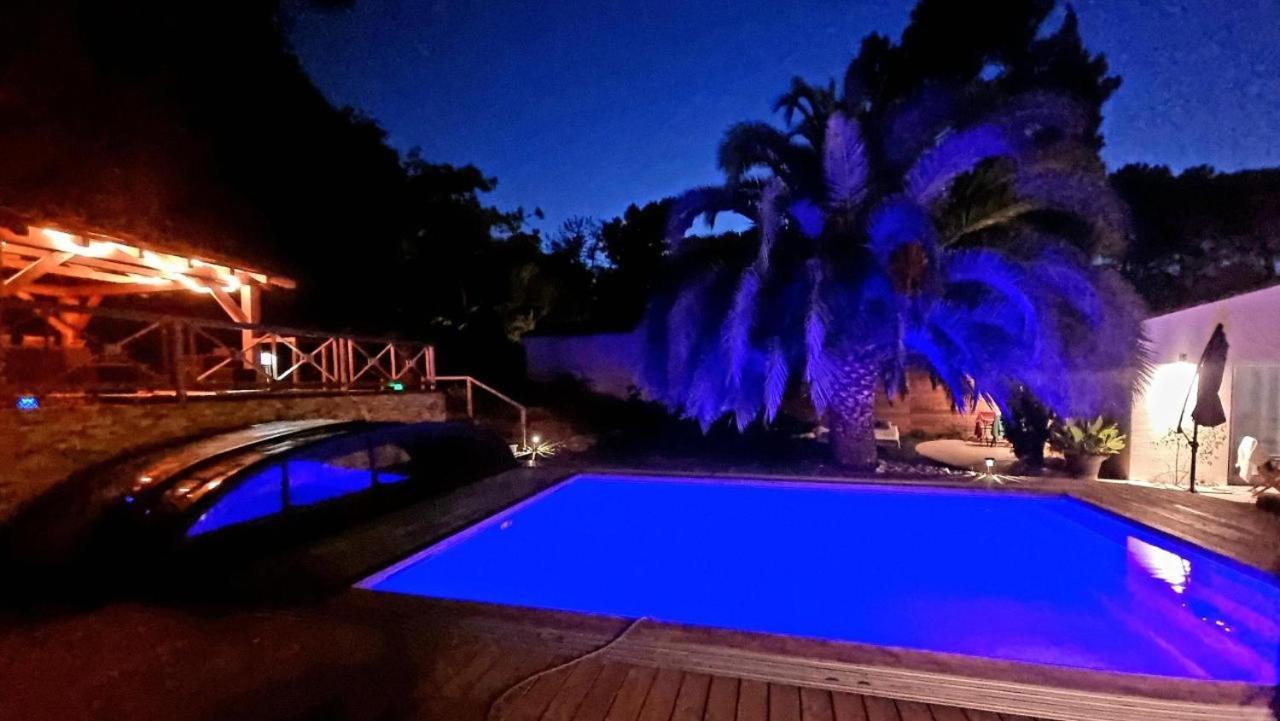 La Maison De La Dune - Chambres Climatisees - Jacuzzi 1Ere Seance Offerte - Piscine Chauffee Avec Abri Amovible - Plage Situee A 200M, Acces Direct Par Le Bois Ла-Куард-сюр-Мер Экстерьер фото